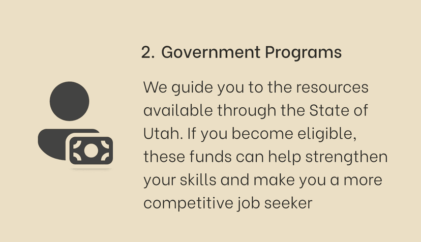 step 2 getting you on government programs