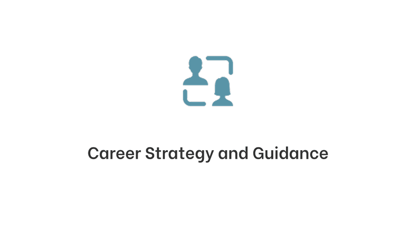 We will help you with career startegy