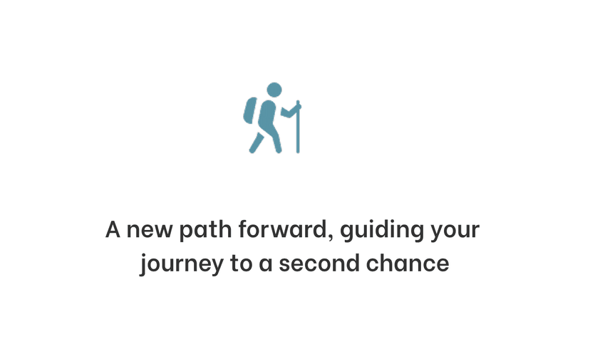 This is your second chance! We will be there for you.